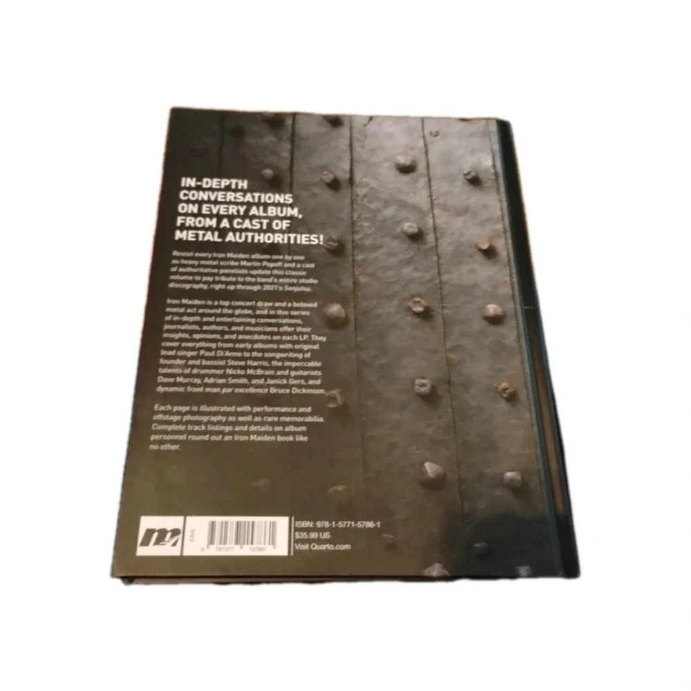 Iron Maiden Album by Album‎ Hardback Book Martin Popoff